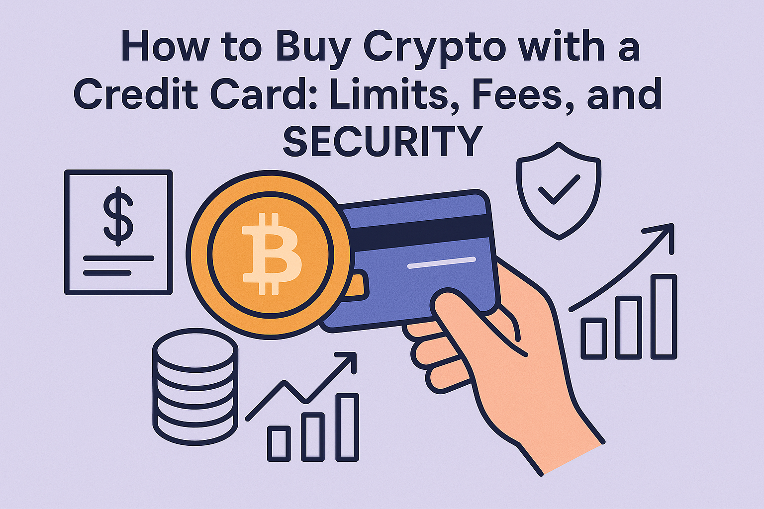 How to Buy Crypto with a Credit Card: Limits, Fees, and Security