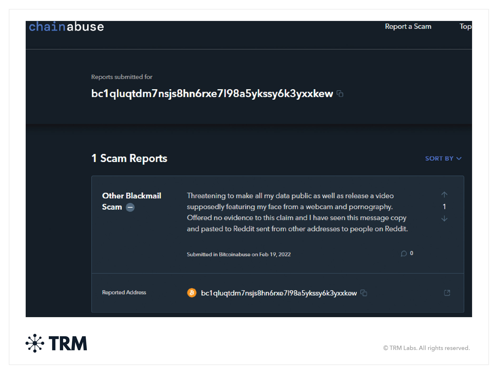 crypto phishing website scam