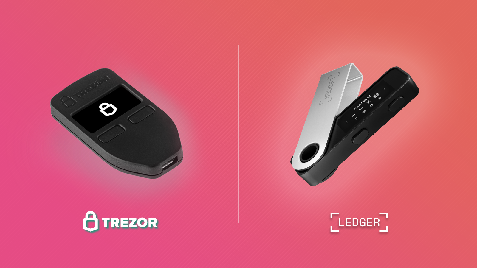 Trezor Ledger hardware wallet 2025