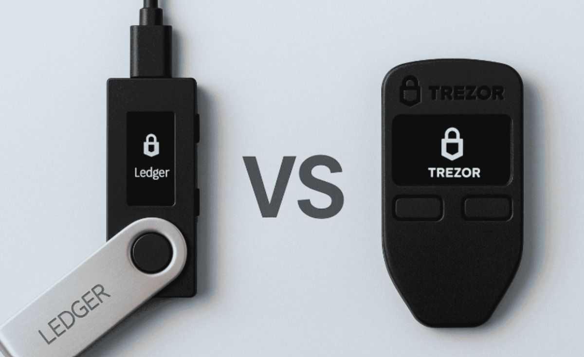 Ledger Nano X Trezor hardware wallet