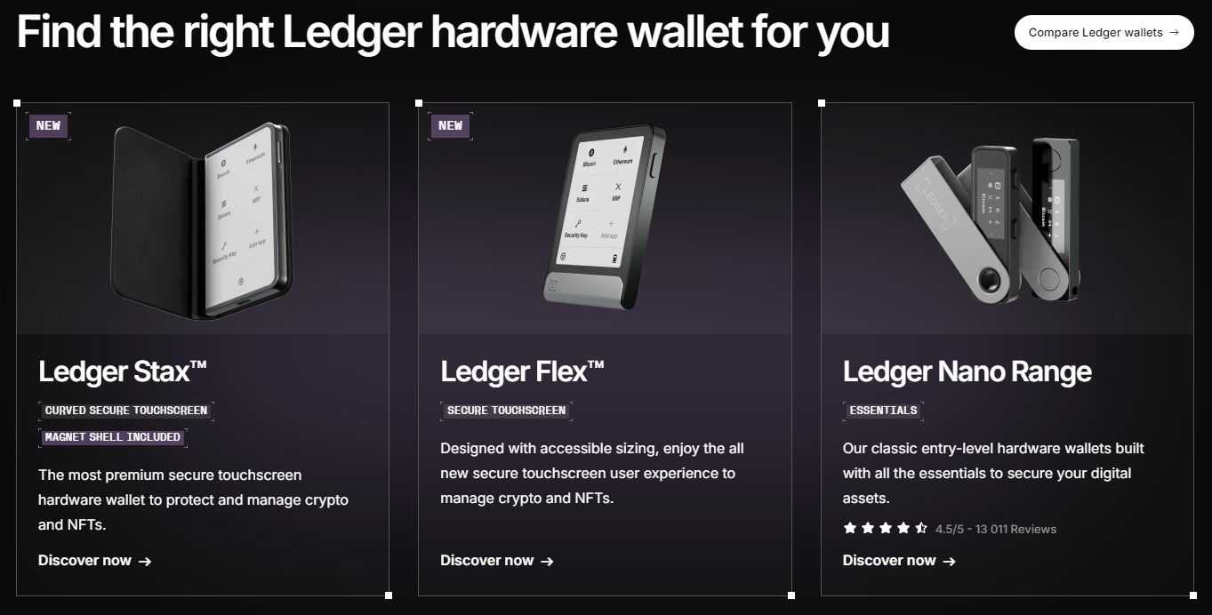 Ledger Trezor hardware wallet security